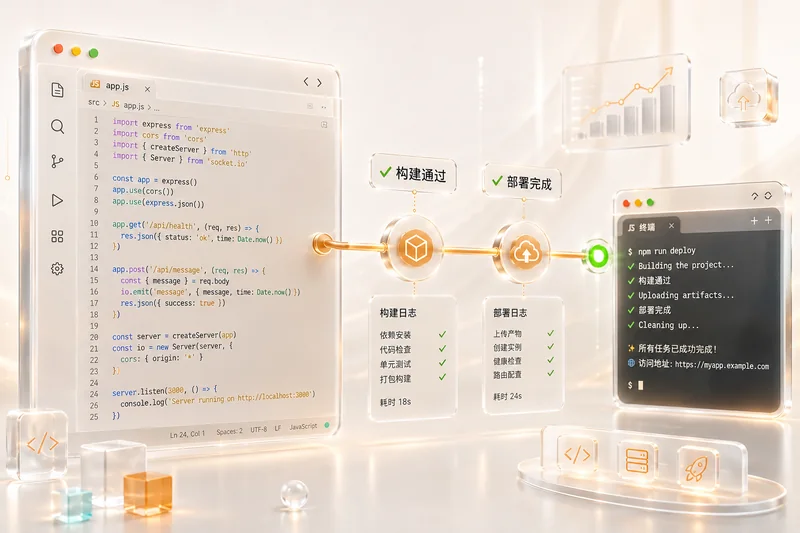工程能力——从需求到部署的全流程记录,每一步有迹可循。(界面示意)